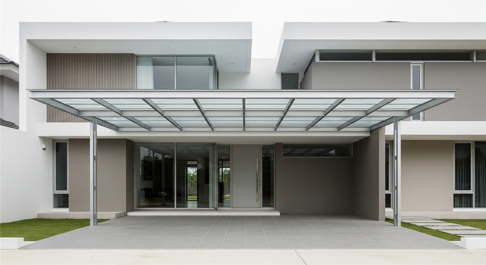 kanopi minimalis modern