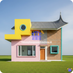 Rumah Postmodern 30 Model & Gaya Rumah Terpopuler untuk Iklim dan Budaya Indonesia